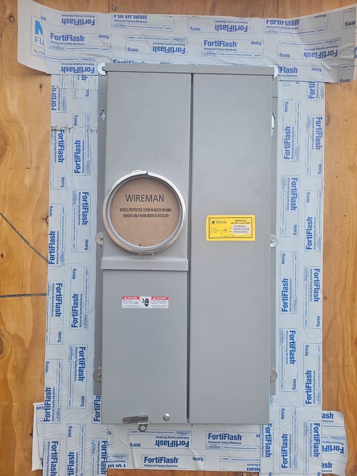 Project 200 Amps Panel Completed for New Build image